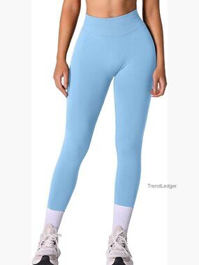 High Waisted Scrunch Butt Lifting Leggings Tummy Control Workout Yoga Pants